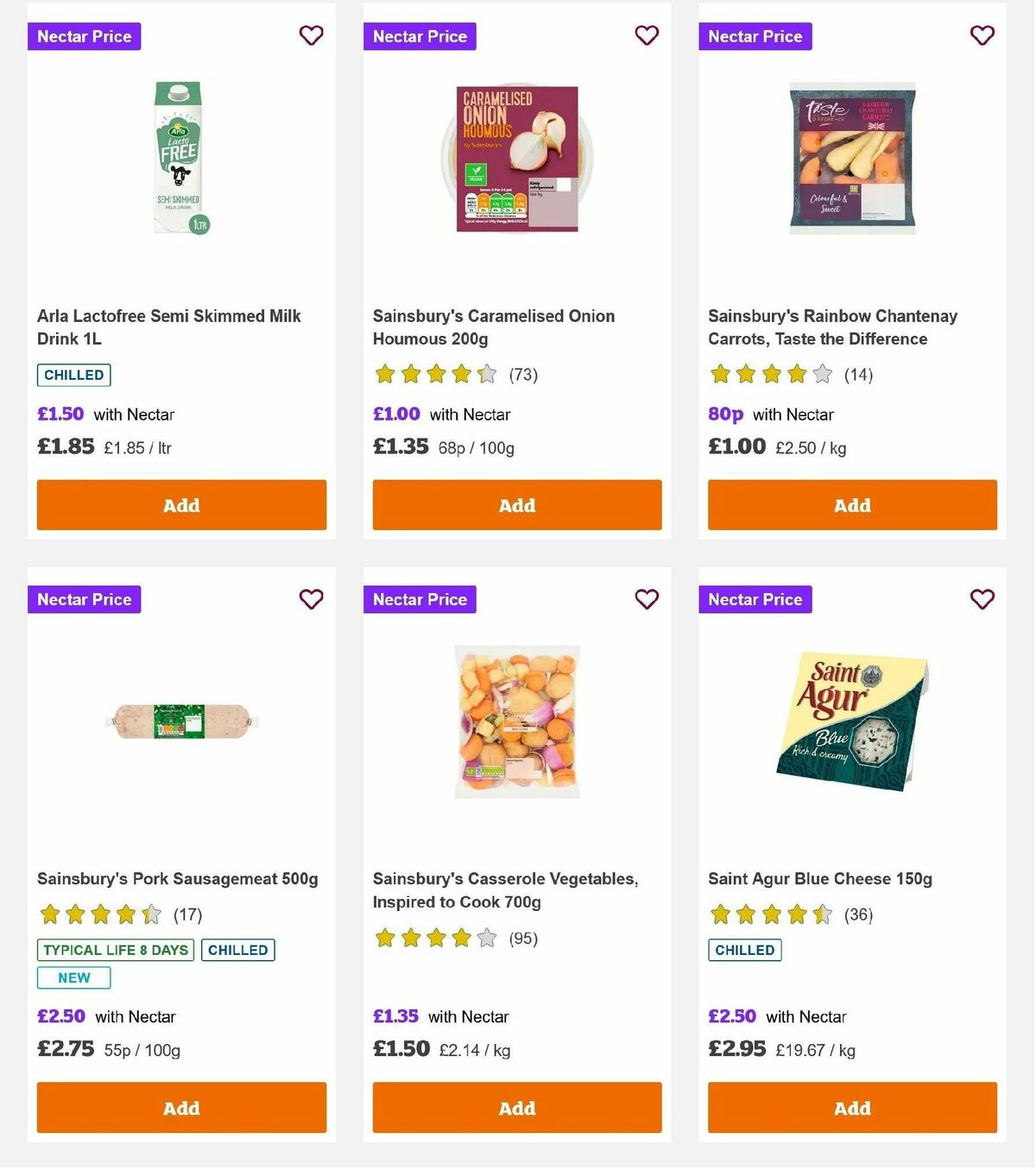 Sainsbury's Offers from 13 December