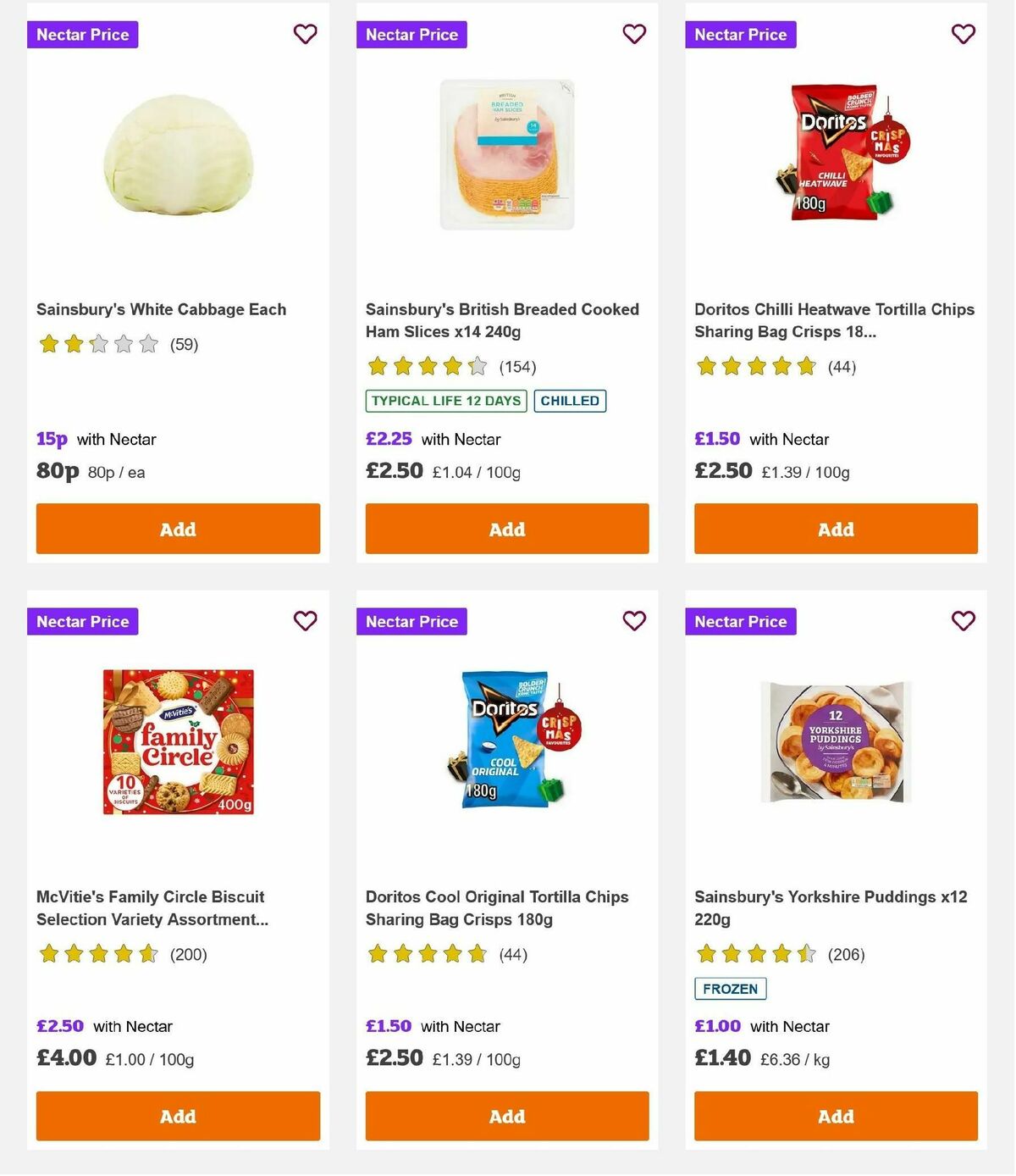 Sainsbury's Offers from 20 December