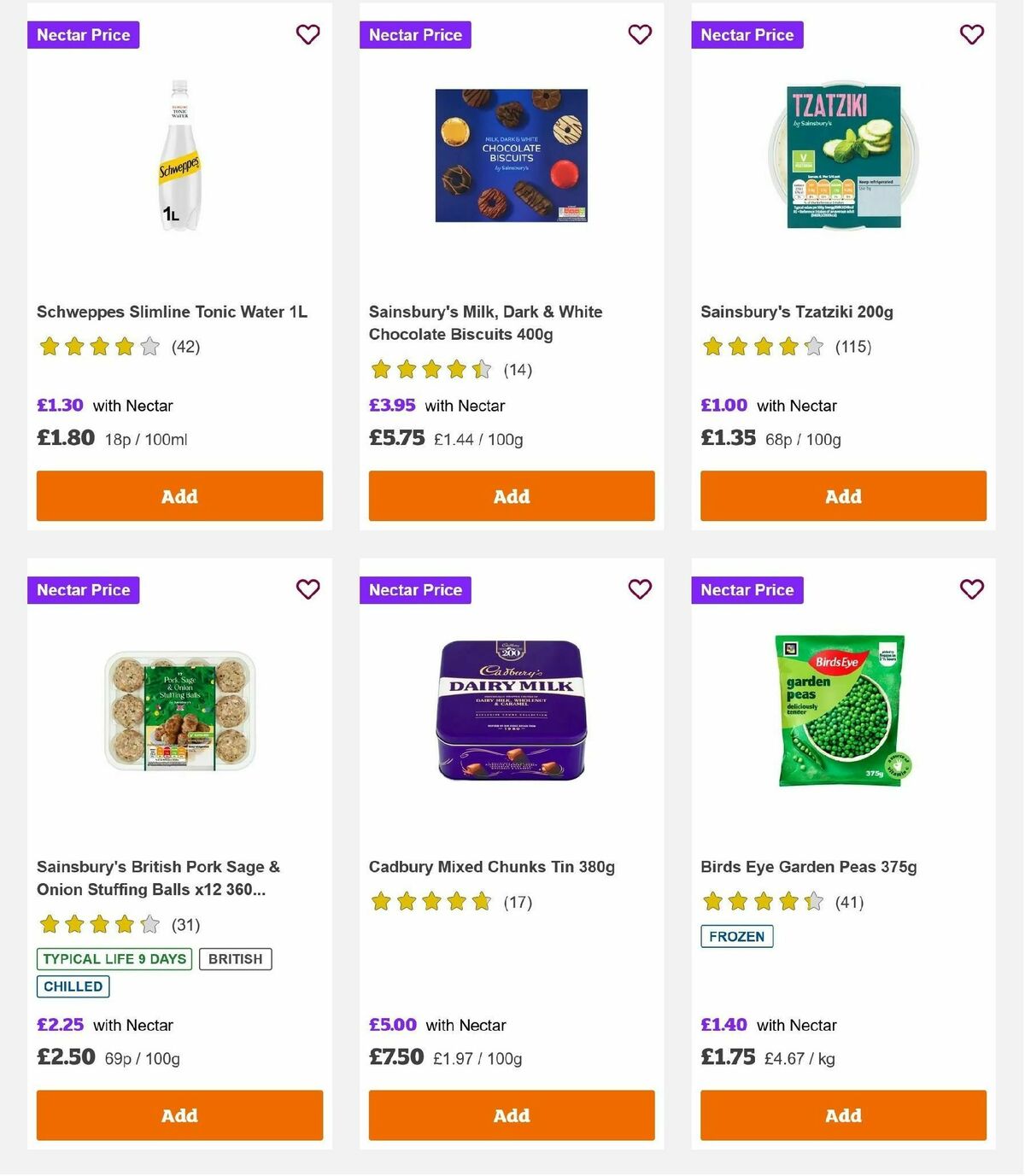 Sainsbury's Offers from 20 December