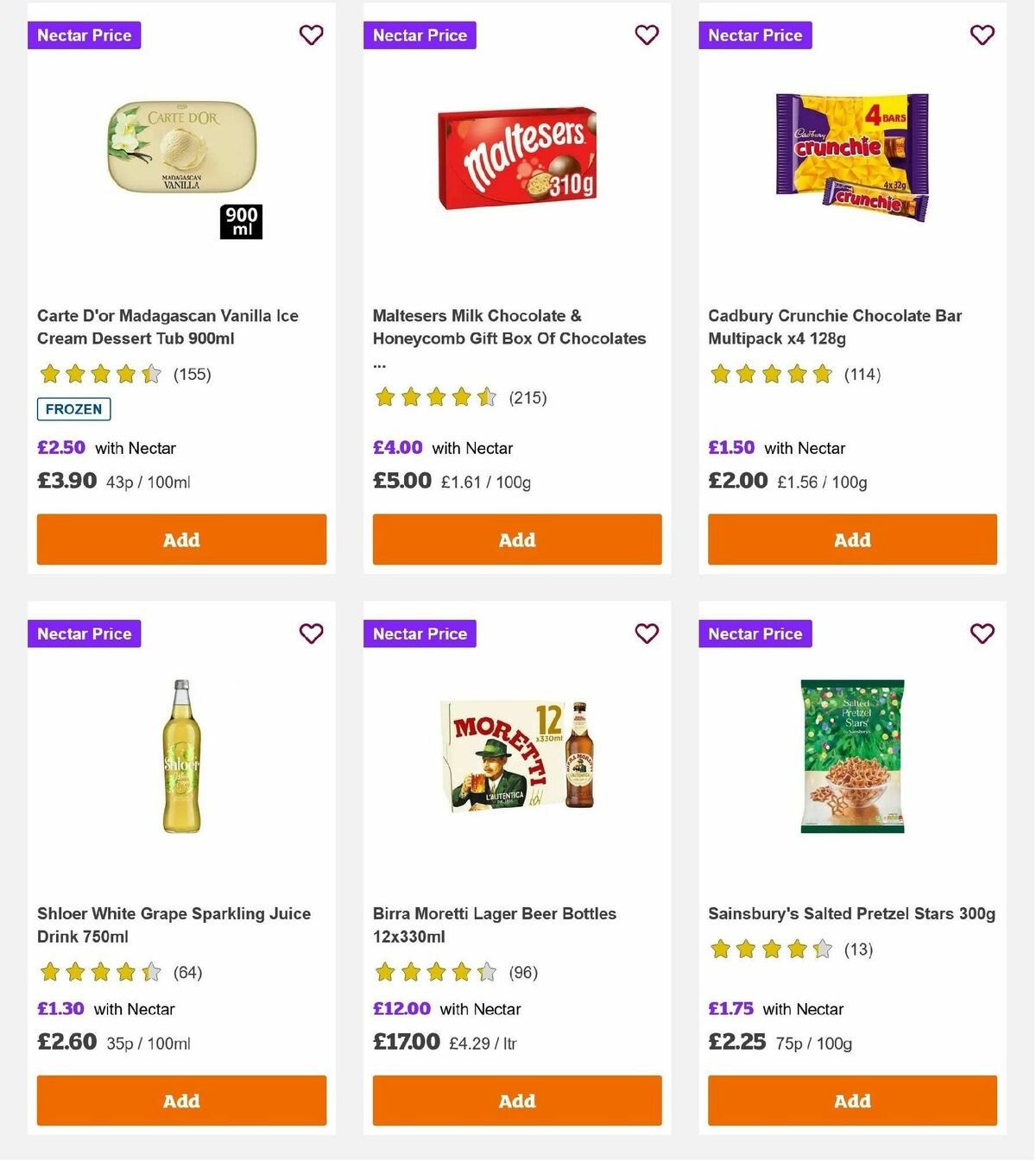 Sainsbury's Offers from 20 December