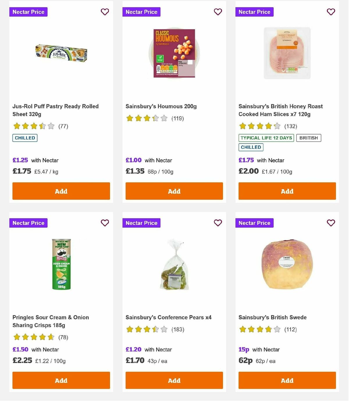 Sainsbury's Offers from 20 December