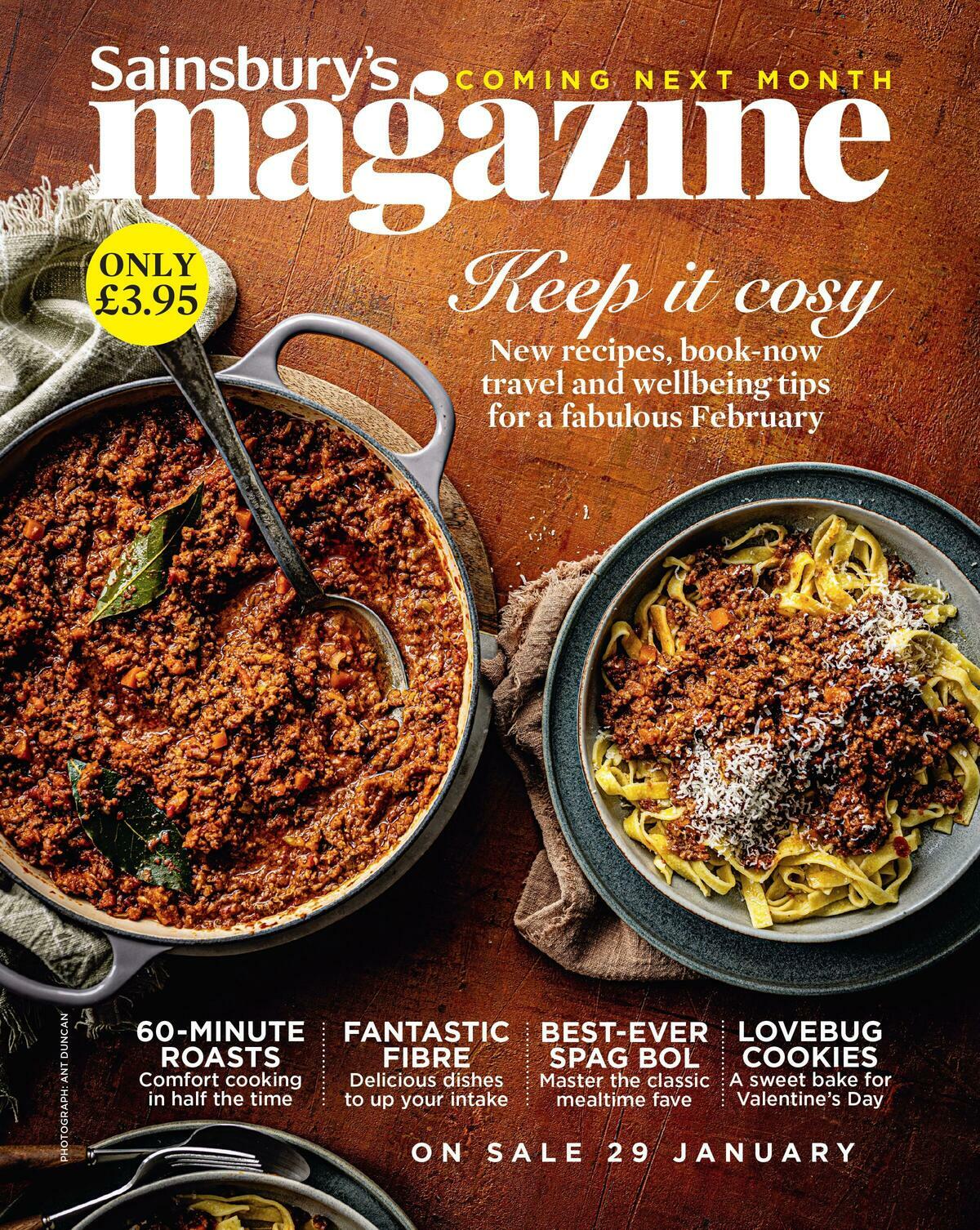 Sainsbury's Magazine January Offers from 1 January