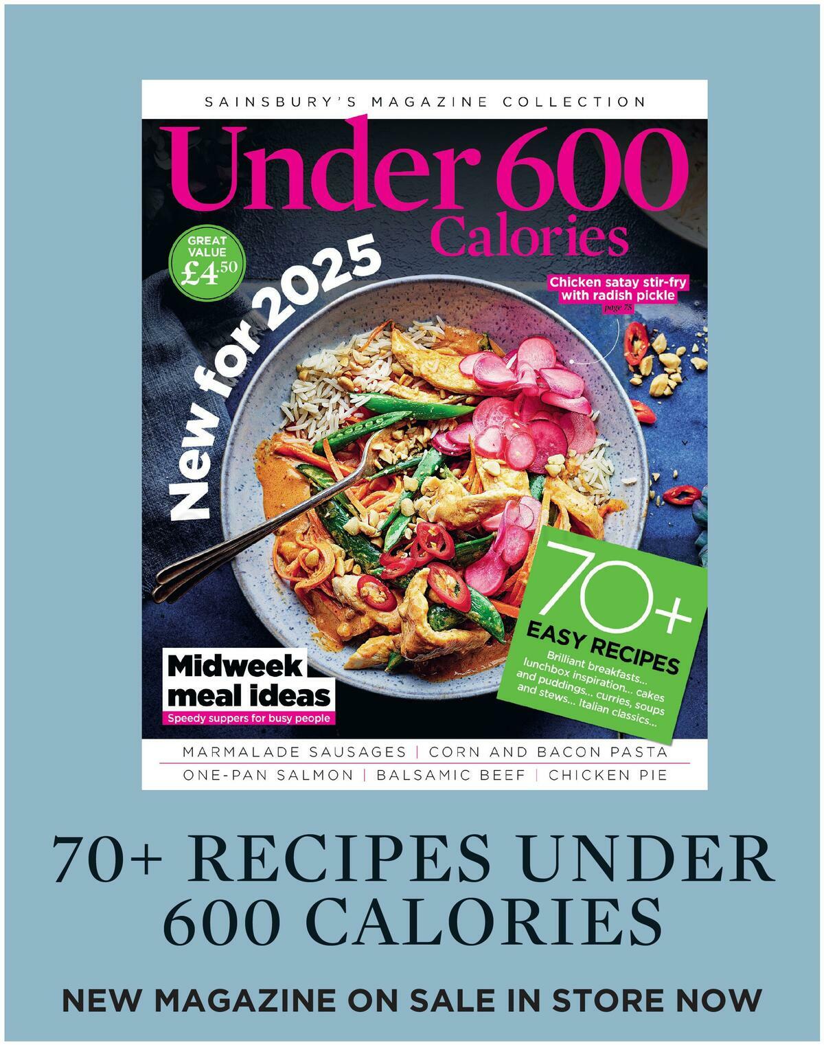 Sainsbury's Magazine January Offers from 1 January