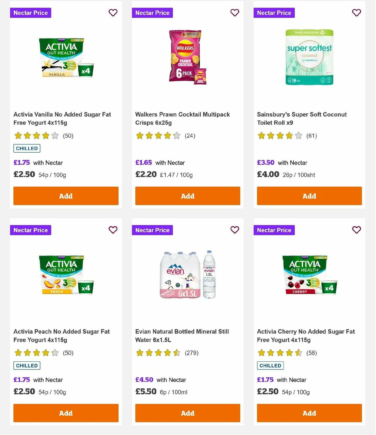 Sainsbury's Offers from 3 January