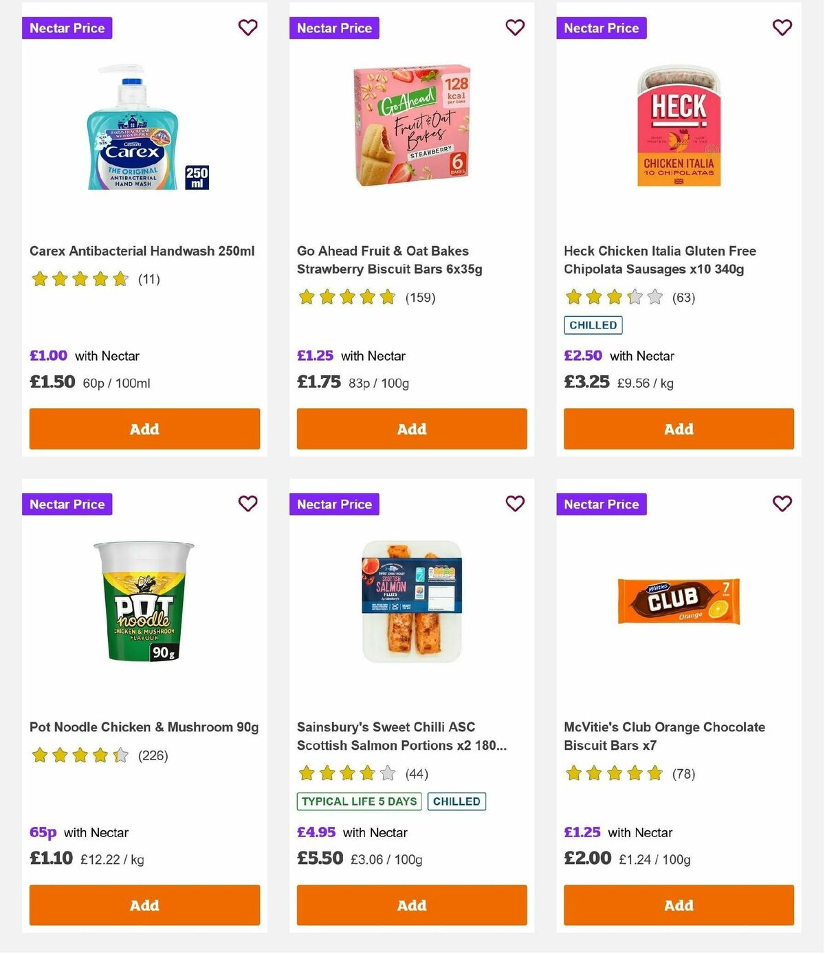 Sainsbury's Offers from 3 January