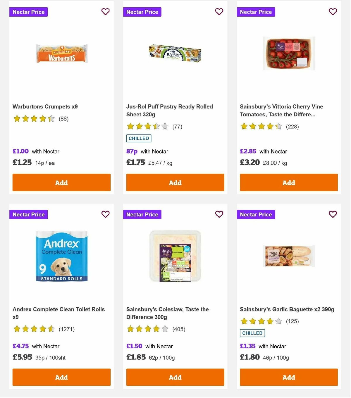 Sainsbury's Offers from 3 January