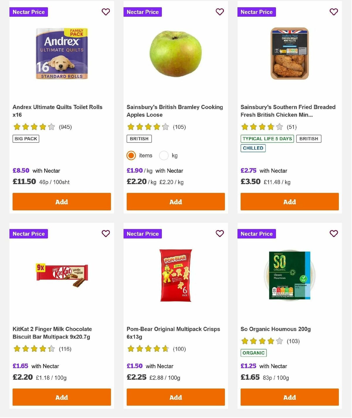 Sainsbury's Offers from 3 January