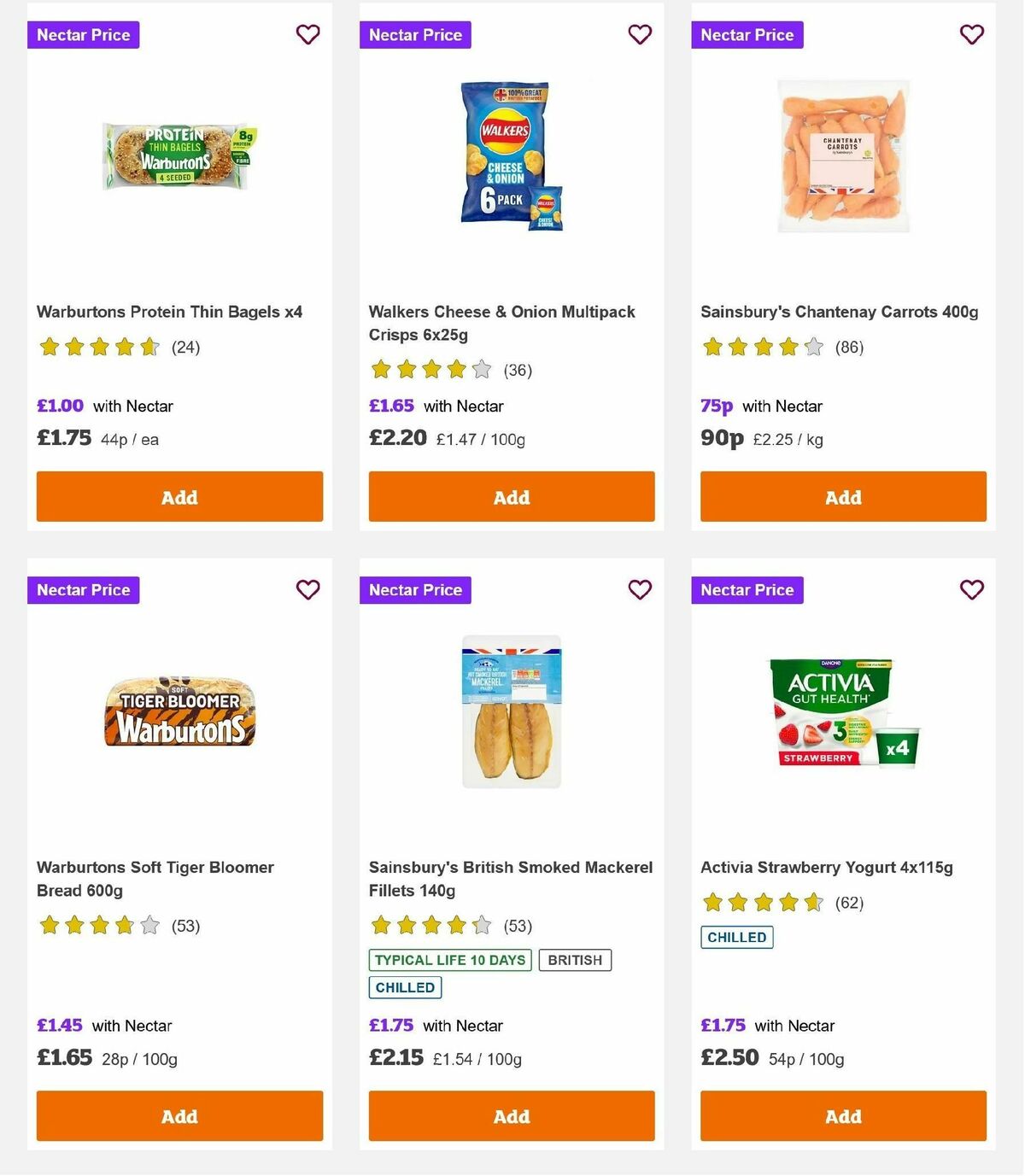 Sainsbury's Offers from 3 January