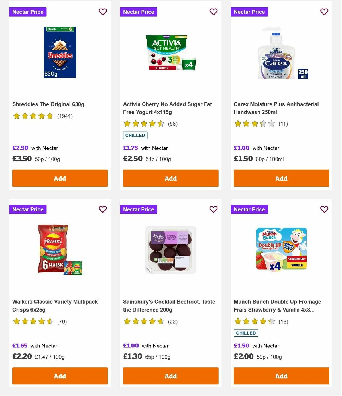 Sainsbury's Offers from 10 January