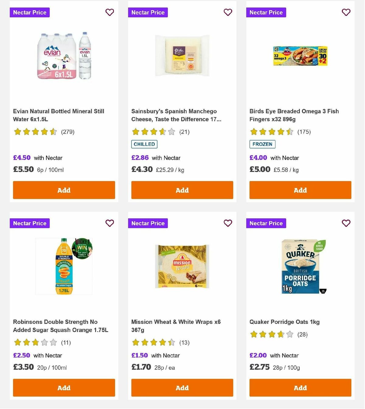 Sainsbury's Offers from 10 January