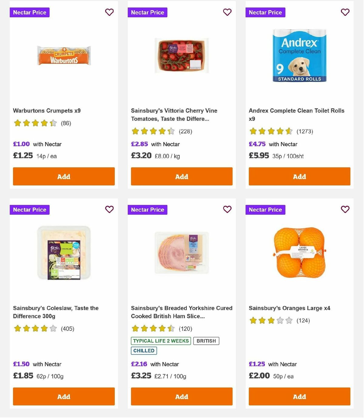 Sainsbury's Offers from 10 January