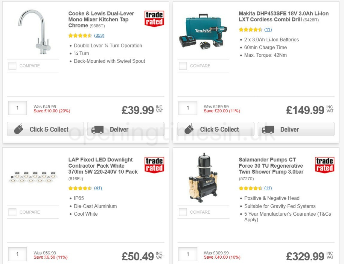 Screwfix Offers from 10 June