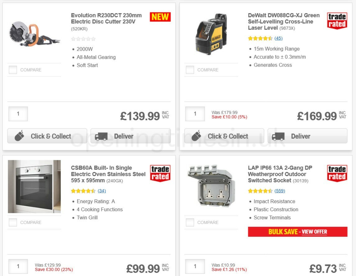 Screwfix Offers from 10 June