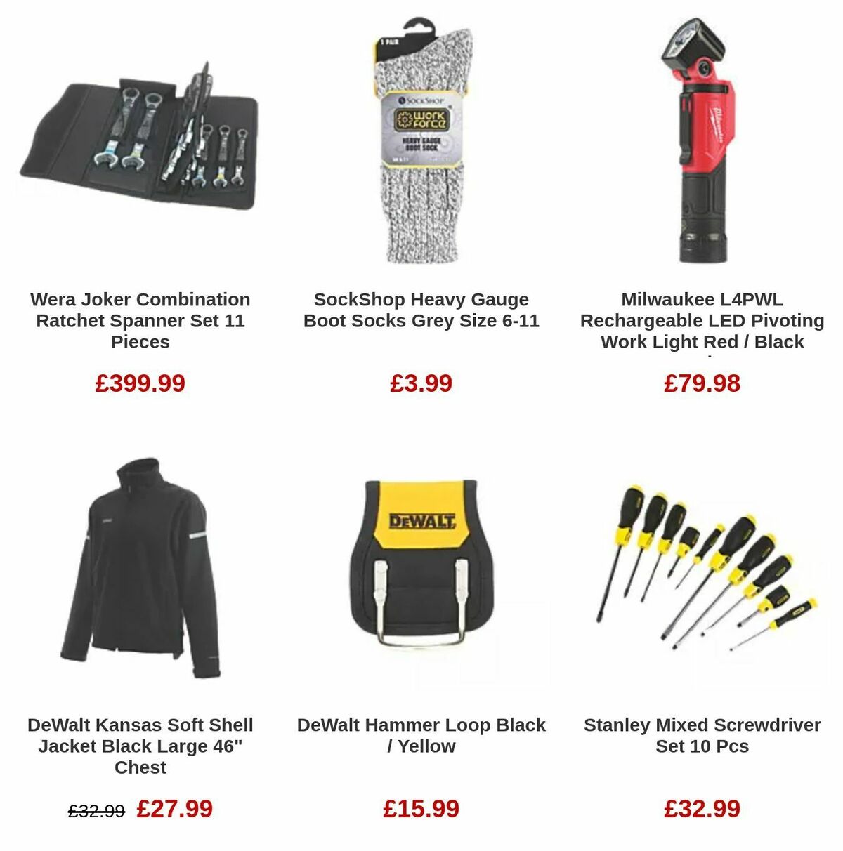 Screwfix Offers from 28 November