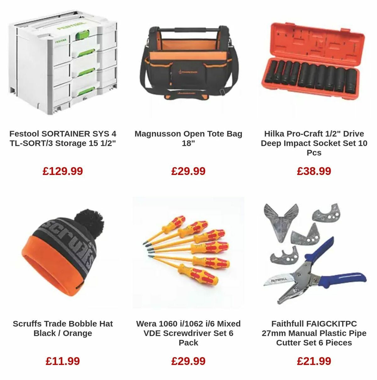 Screwfix Offers from 28 November