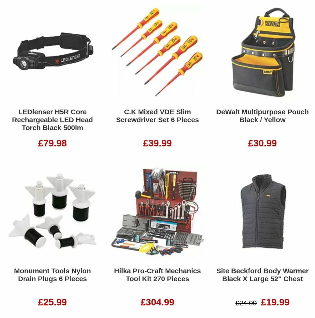 Screwfix Offers from 28 November