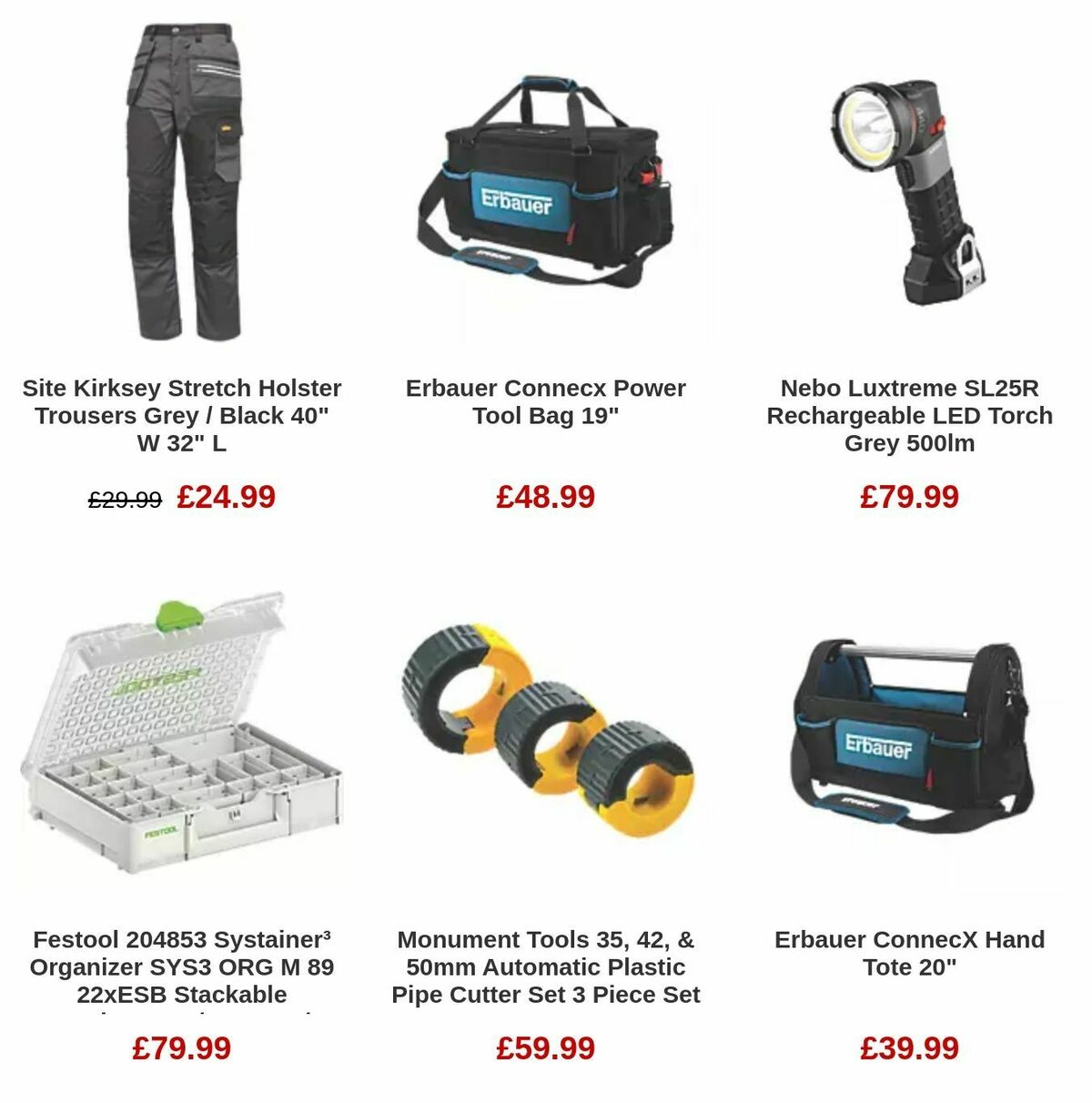 Screwfix Offers from 28 November