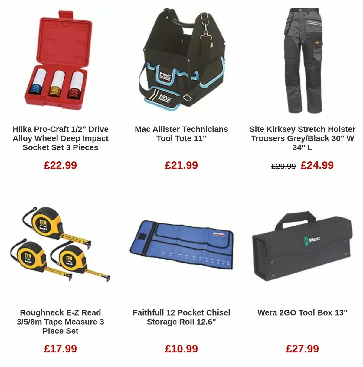 Screwfix Offers from 28 November