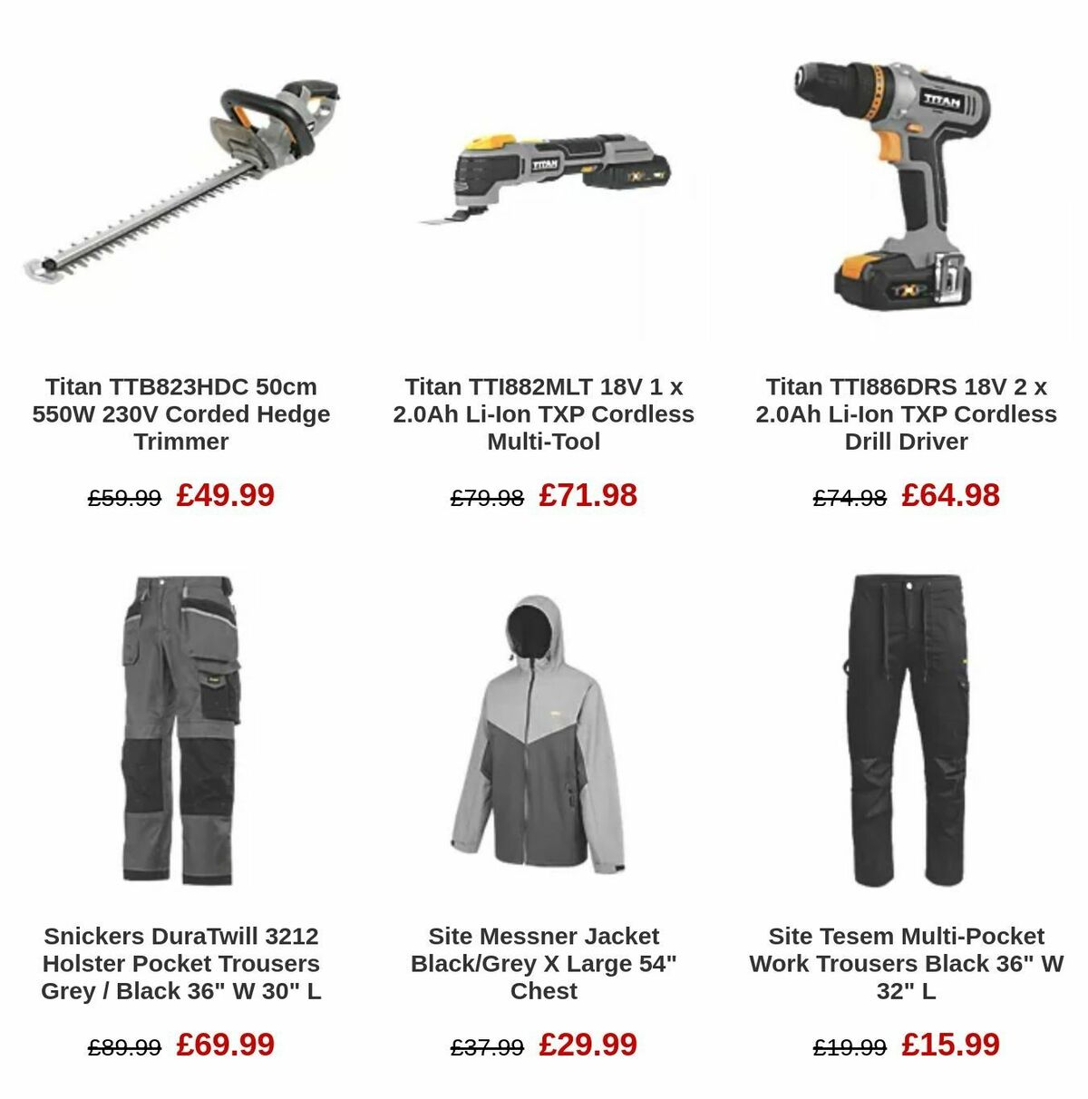 Screwfix Offers from 26 December