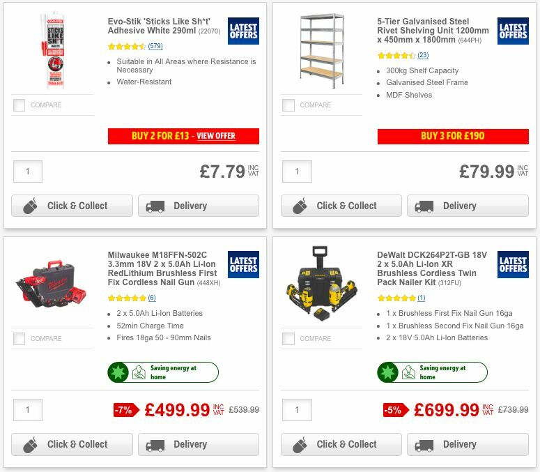 Screwfix Offers from 7 March