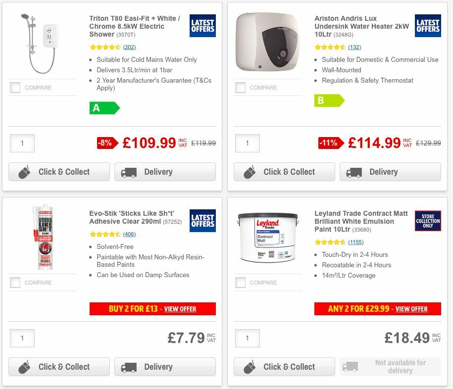 Screwfix Offers from 7 March