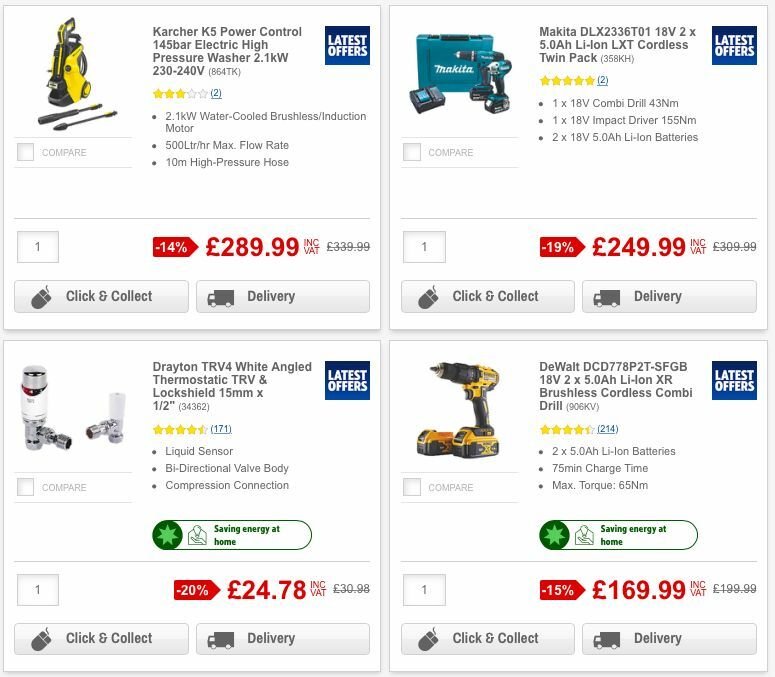 Screwfix Offers from 7 March