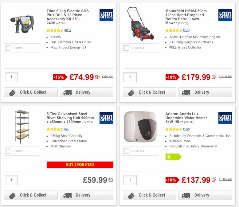 Screwfix Offers from 7 March