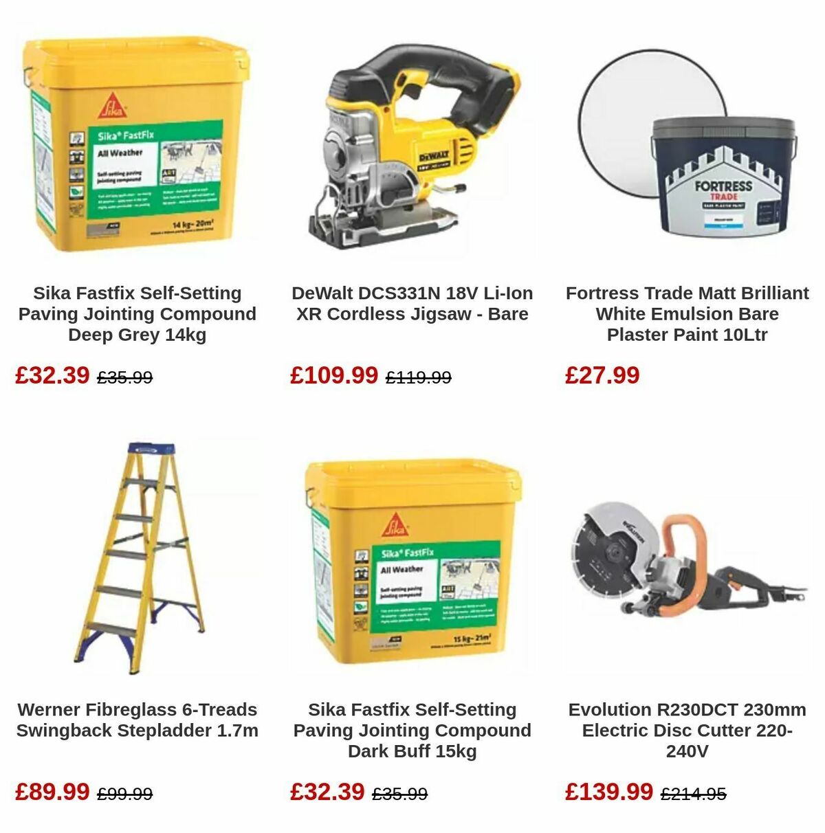 Screwfix Offers from 3 April