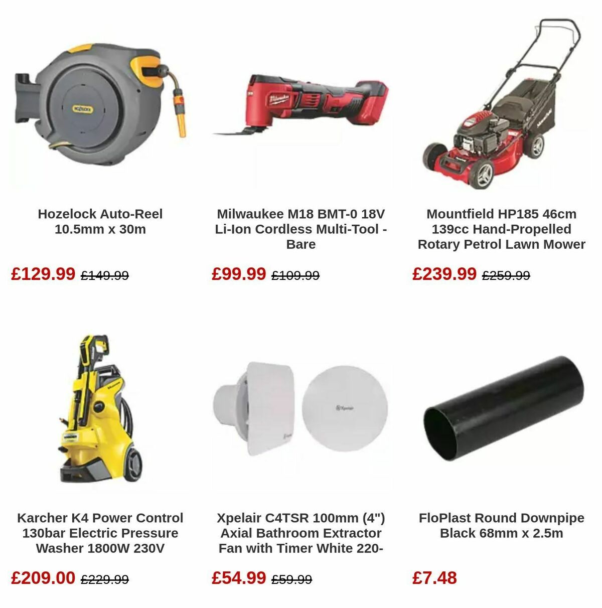 Screwfix Offers from 3 April