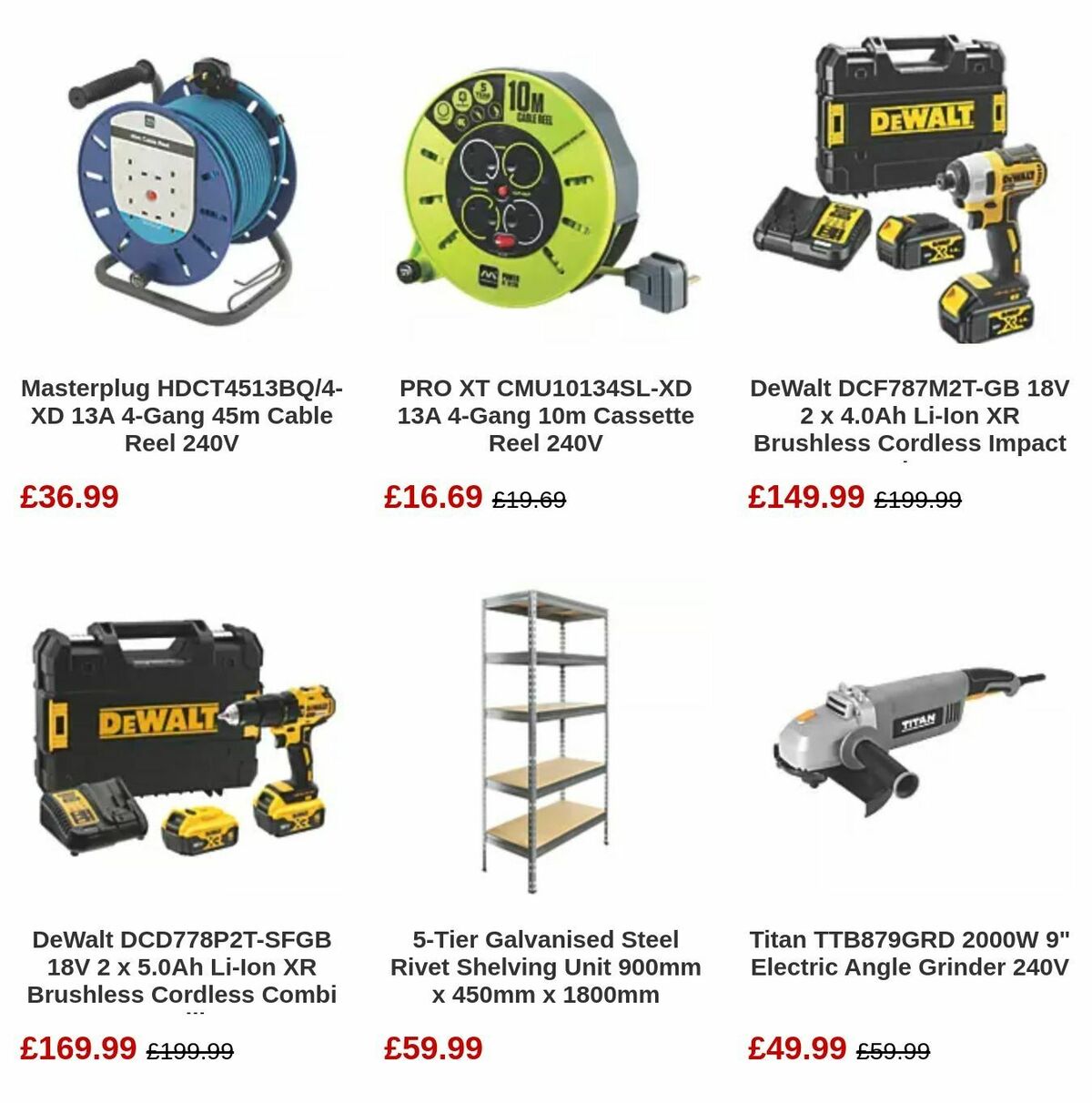 Screwfix Offers from 3 April