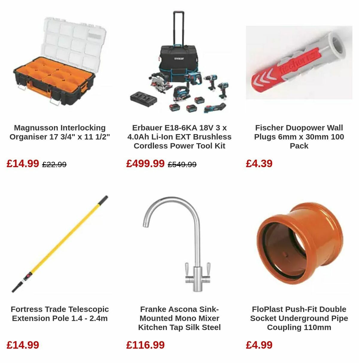 Screwfix Offers from 3 April