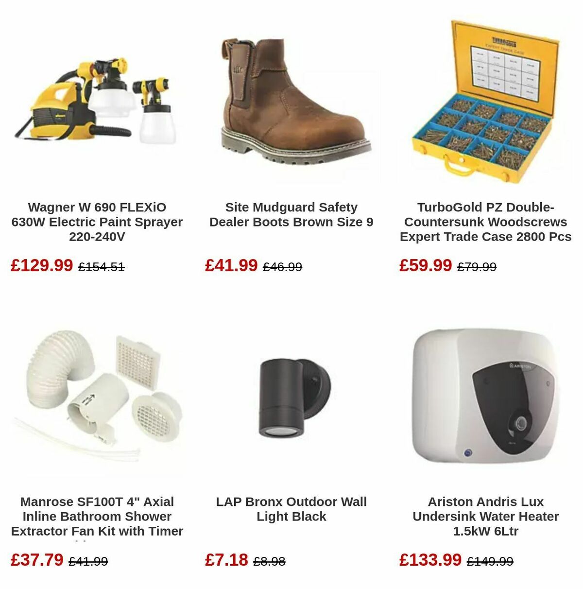 Screwfix Offers from 3 April