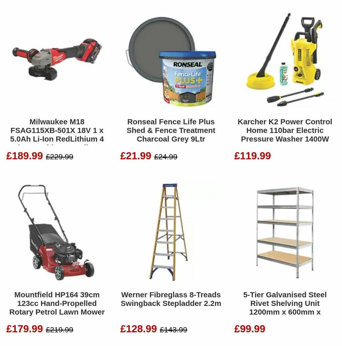 Screwfix Offers from 3 April