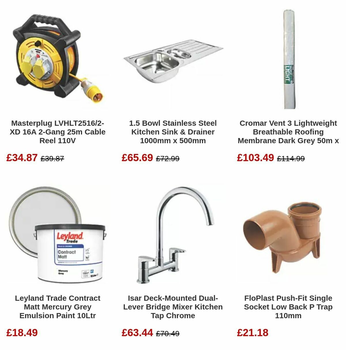 Screwfix Offers from 3 April