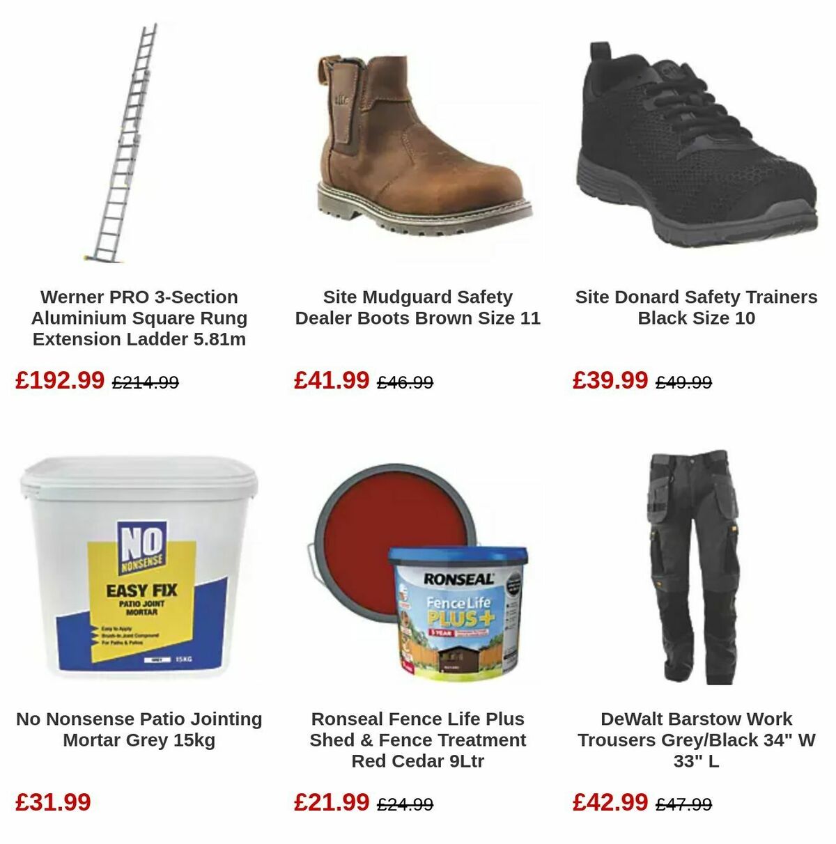 Screwfix Offers from 3 April