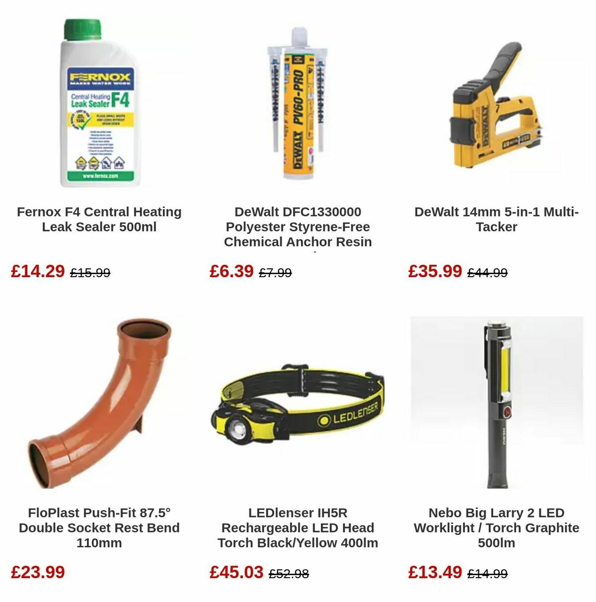 Screwfix Offers from 3 April