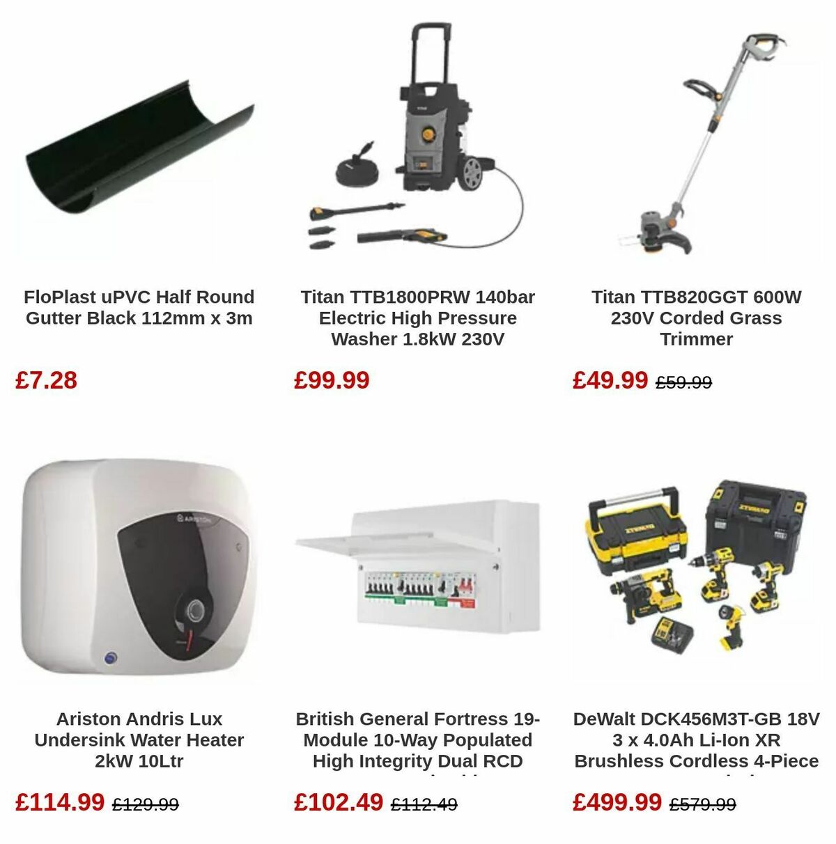 Screwfix Offers from 3 April