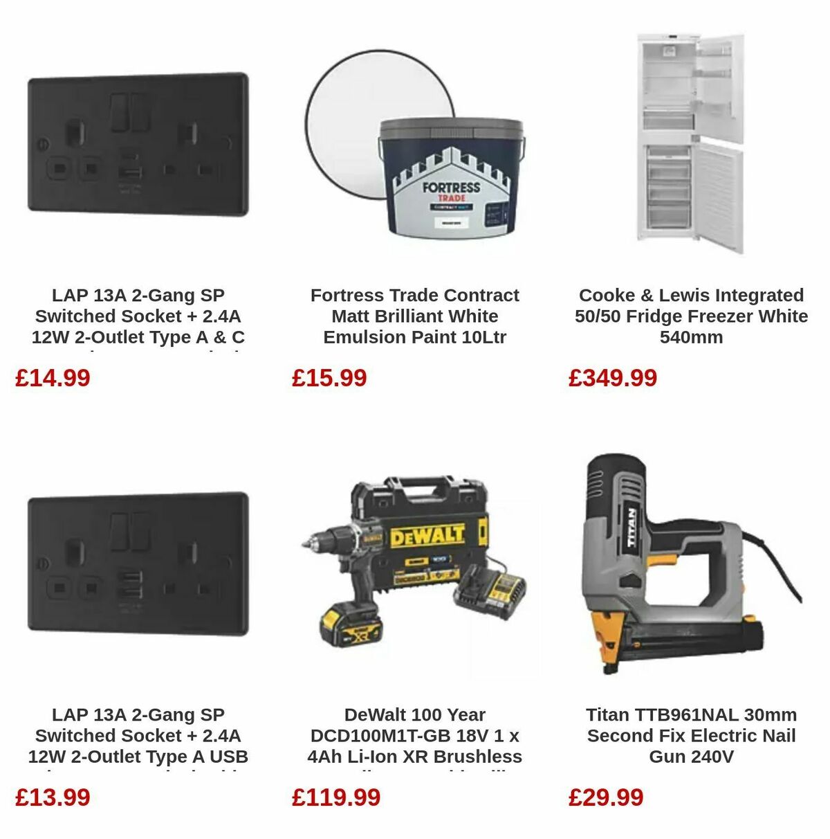 Screwfix Offers from 2 May