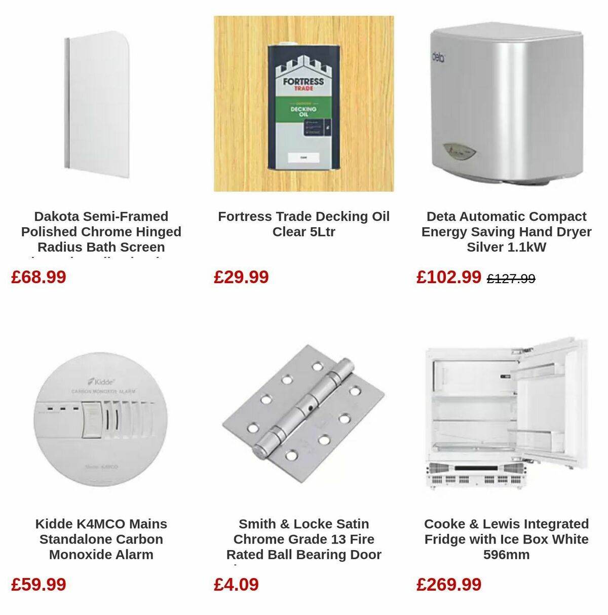 Screwfix Offers from 2 May