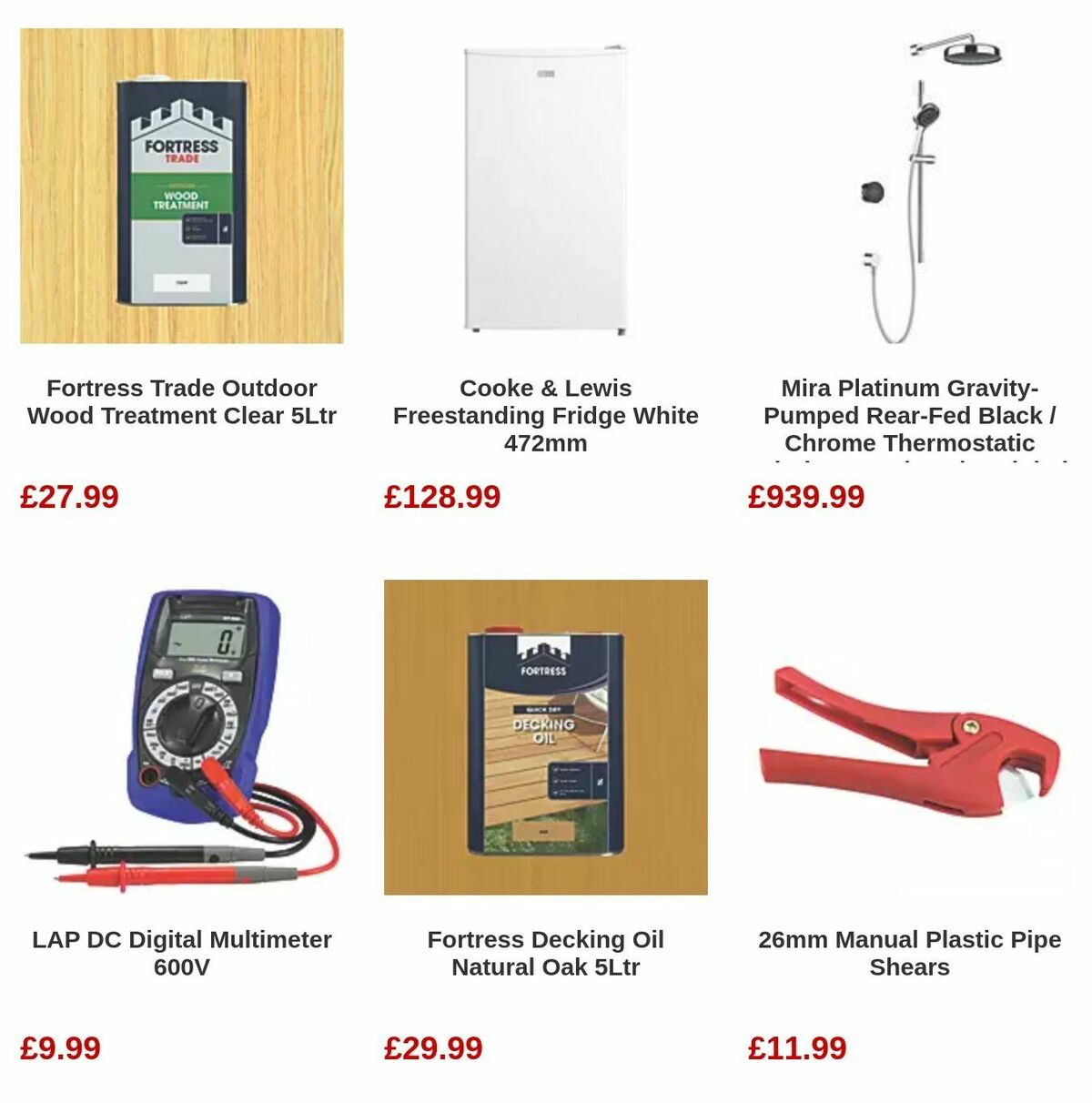 Screwfix Offers from 2 May