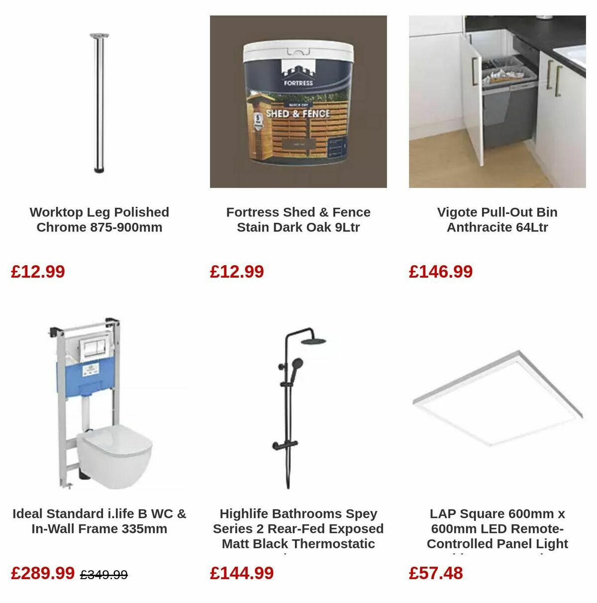 Screwfix Offers from 2 May