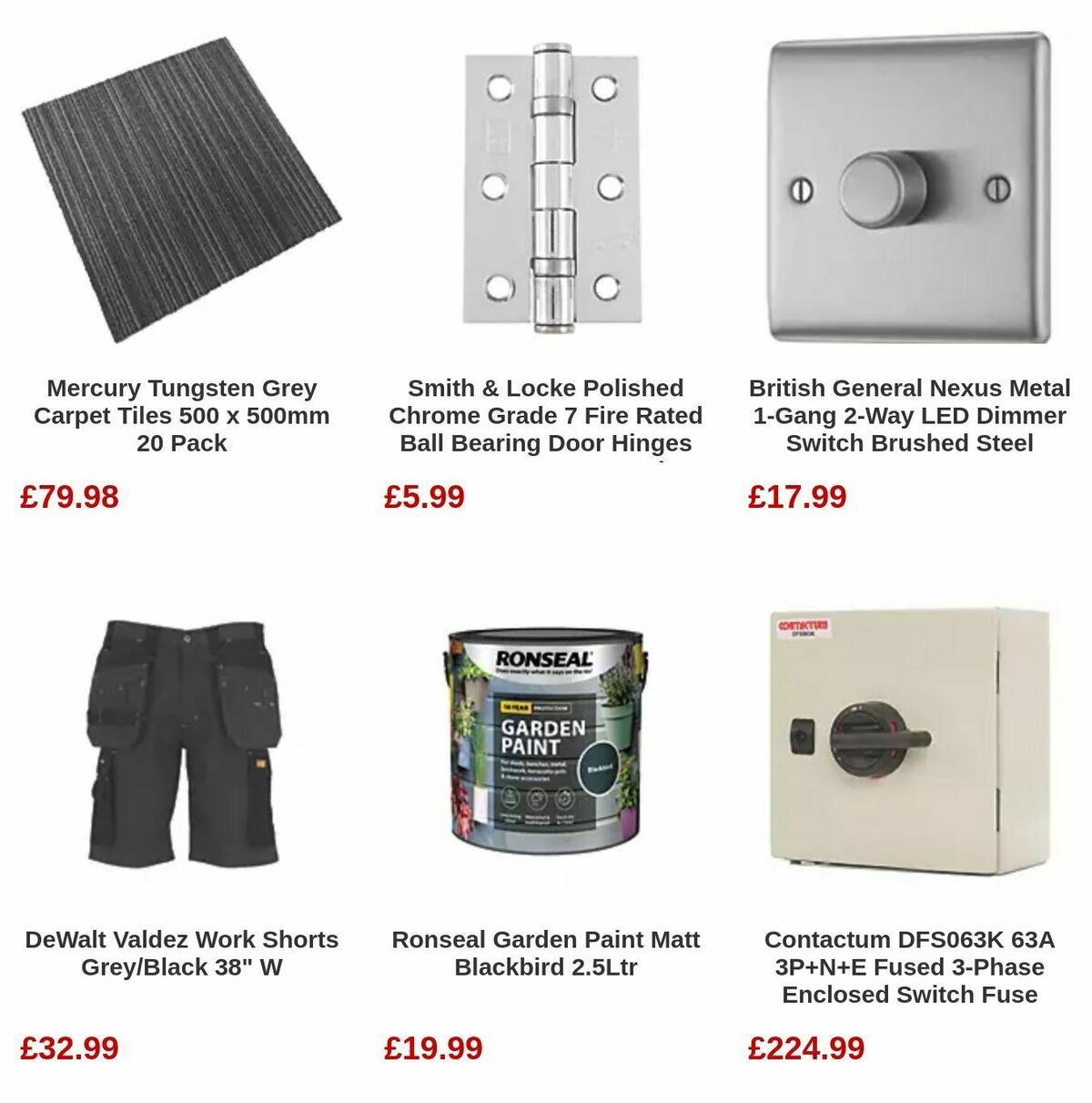 Screwfix Offers from 2 May