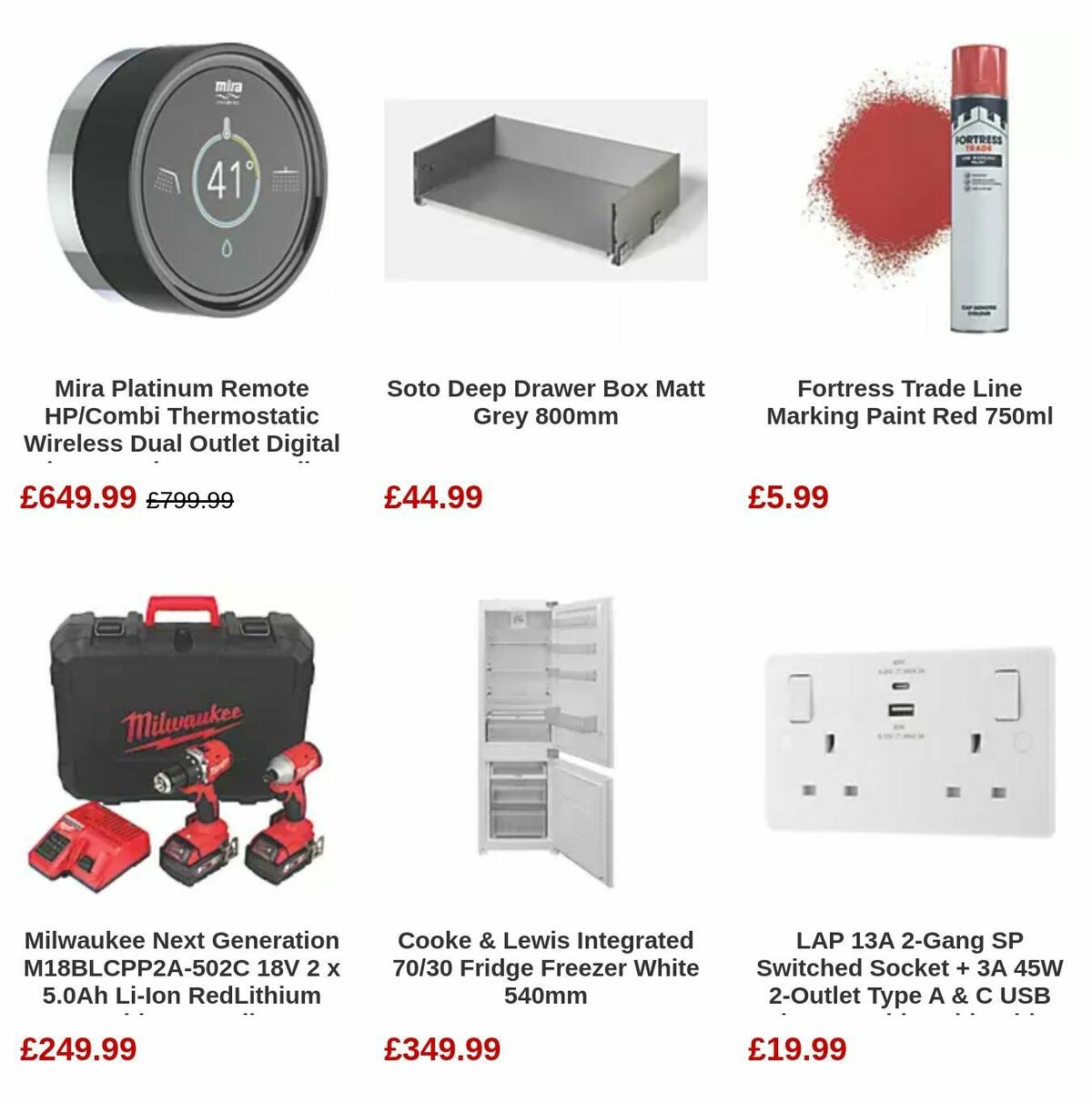 Screwfix Offers from 2 May