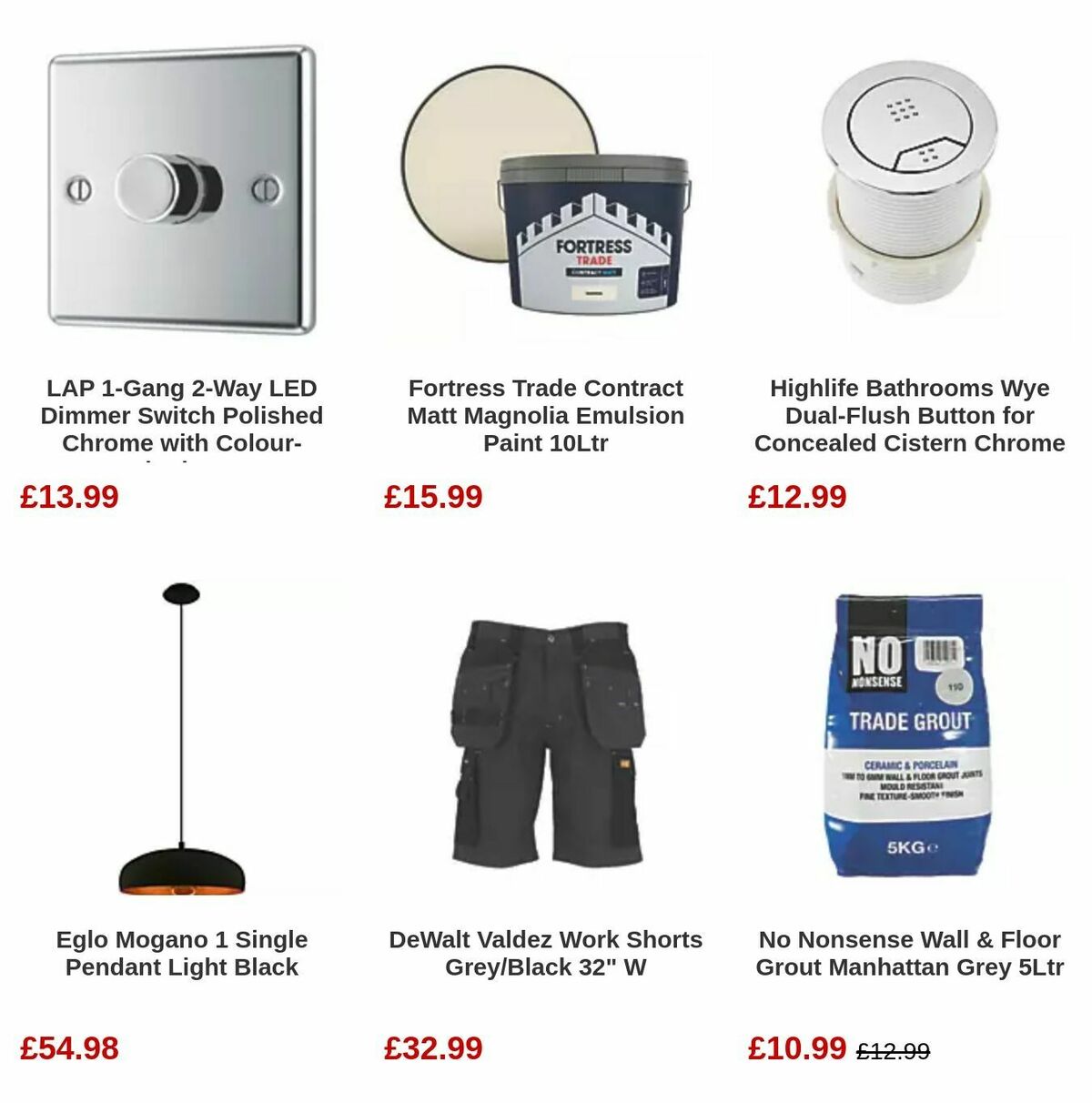 Screwfix Offers from 2 May