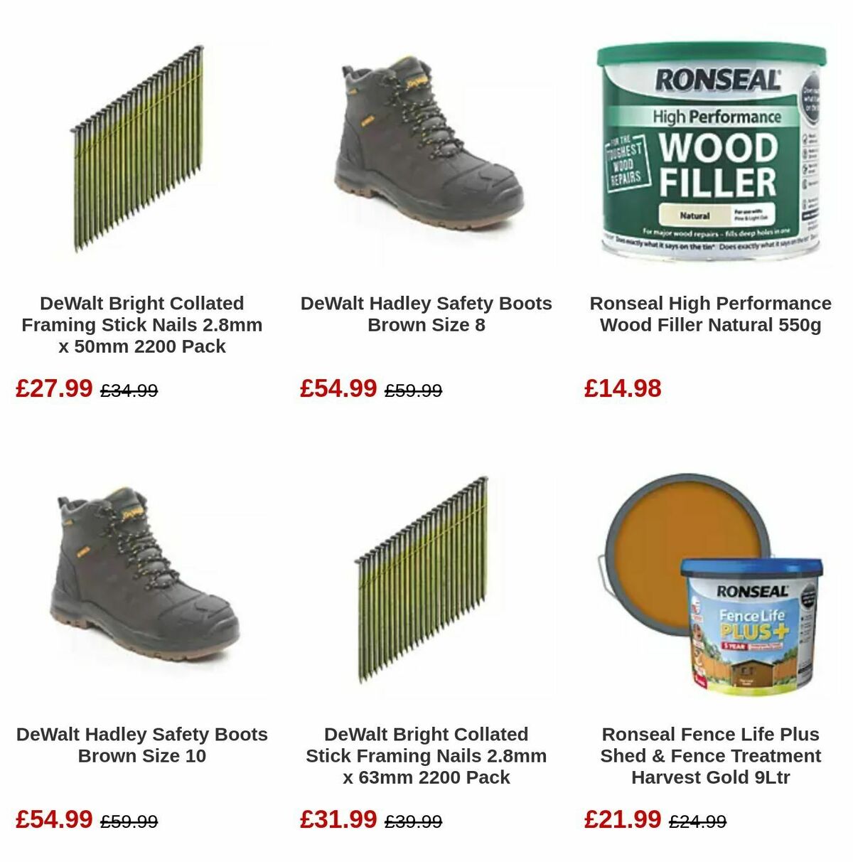 Screwfix Bank Holiday Offers from 1 May