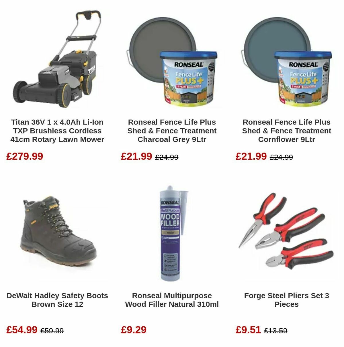 Screwfix Bank Holiday Offers from 1 May