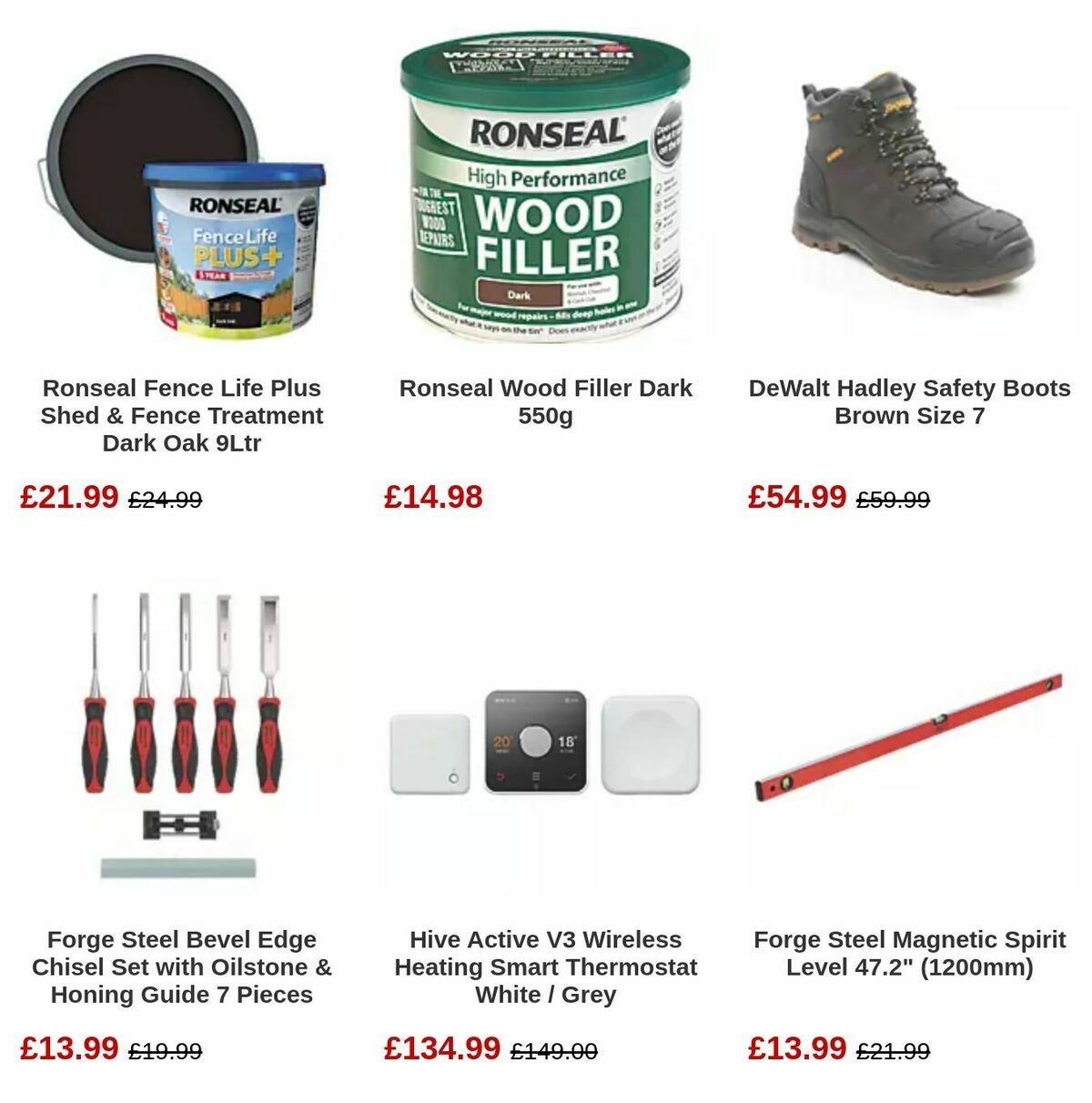 Screwfix Bank Holiday Offers from 1 May