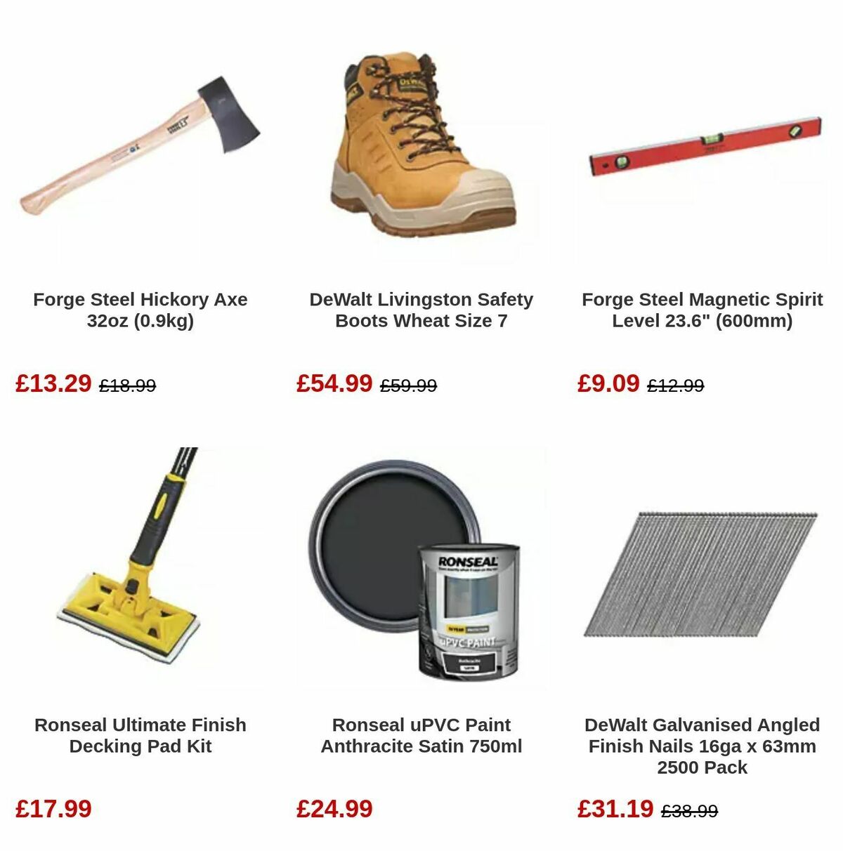 Screwfix Bank Holiday Offers from 1 May