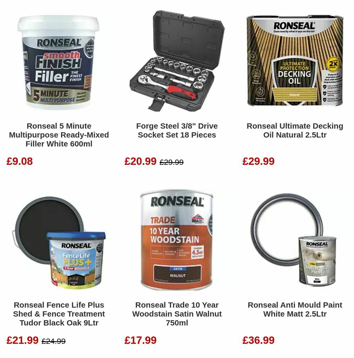 Screwfix Bank Holiday Offers from 1 May