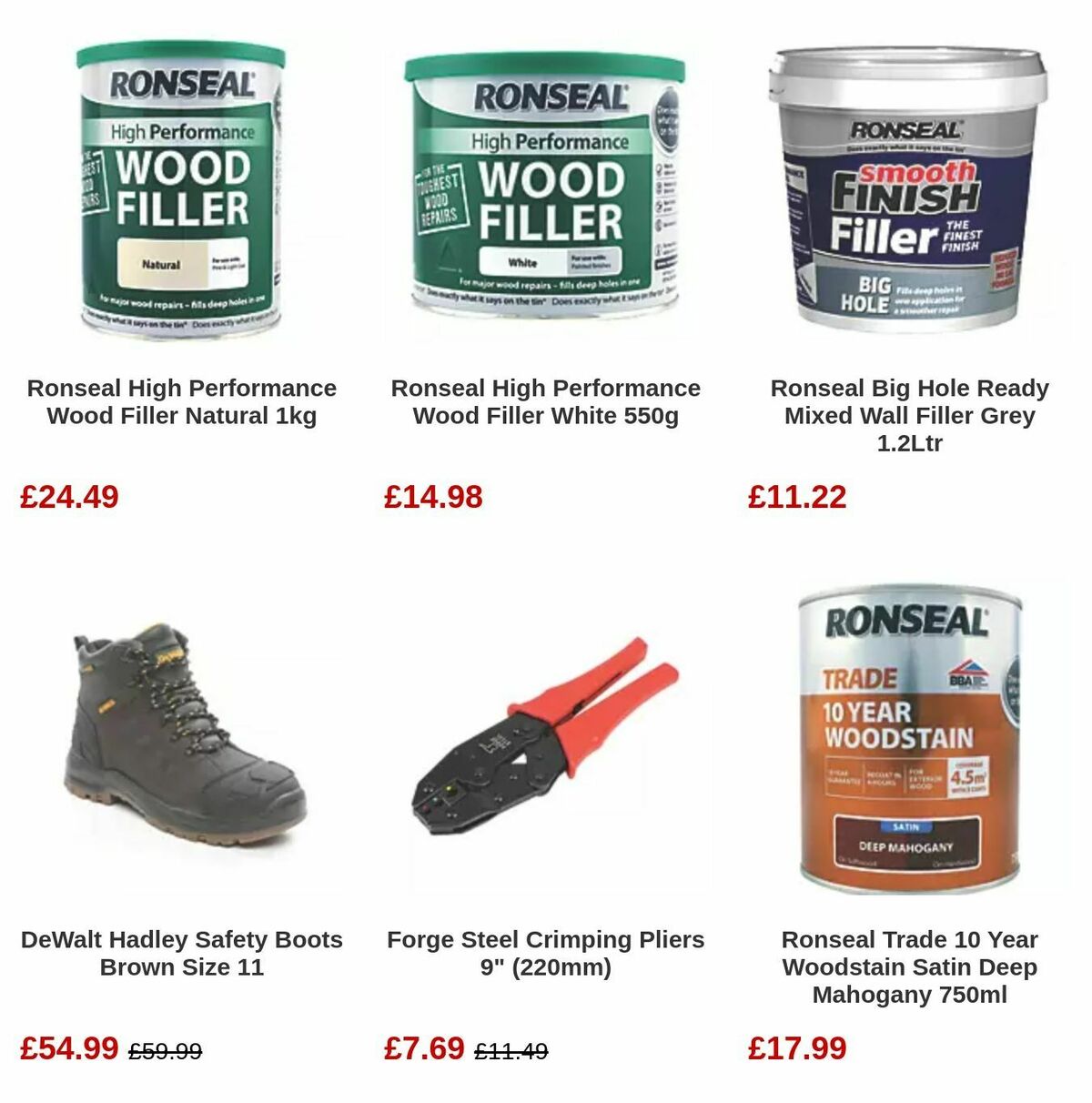 Screwfix Bank Holiday Offers from 1 May